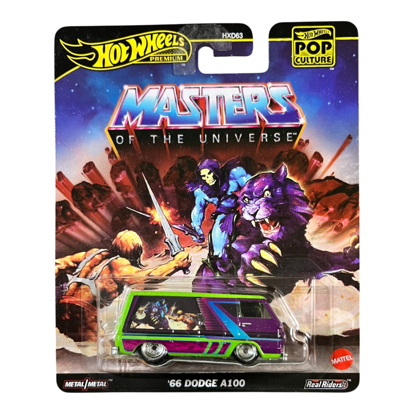 Hot Wheels Premium Pop Culture '66 Dodge A100 - HXD63 Series - 2025 Edition Mattel