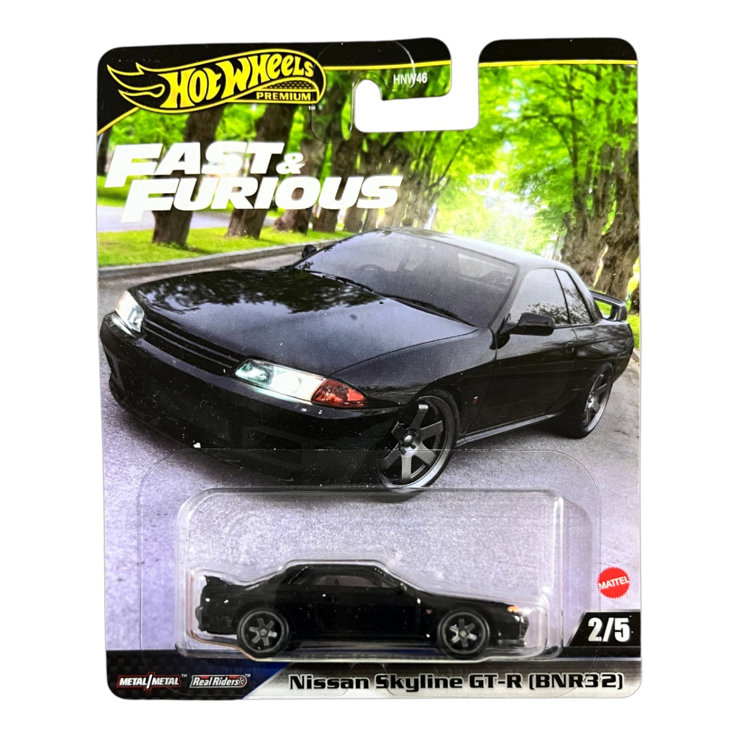 Original Hot Wheels Premium - Nissan Skyline GT-R BNR32 - Fast & Furious Edition (2025) HNW46 Mattel