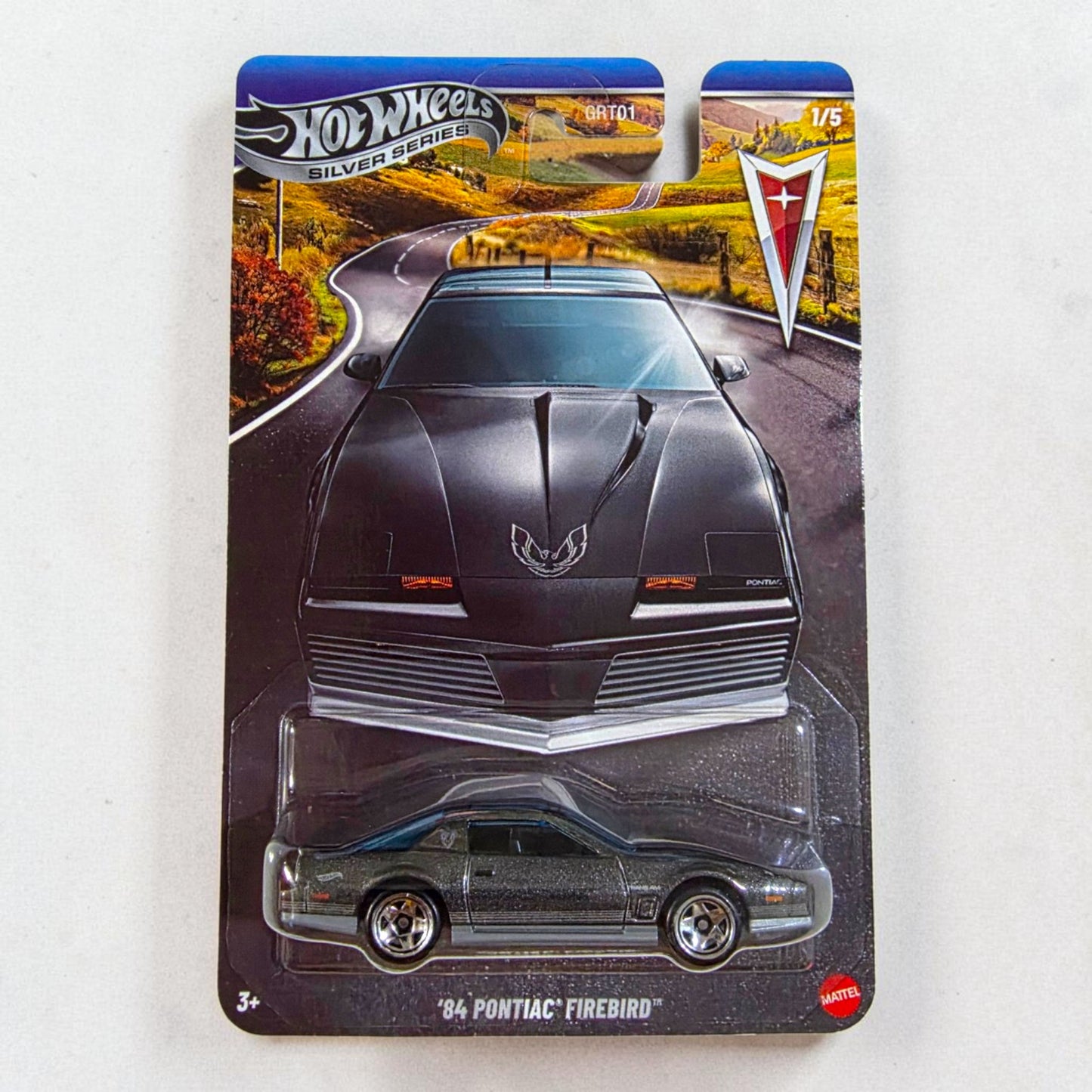 Hot Wheels Silver Series - '84 Pontiac Firebird - 1/5 - GRT01 Series Mattel