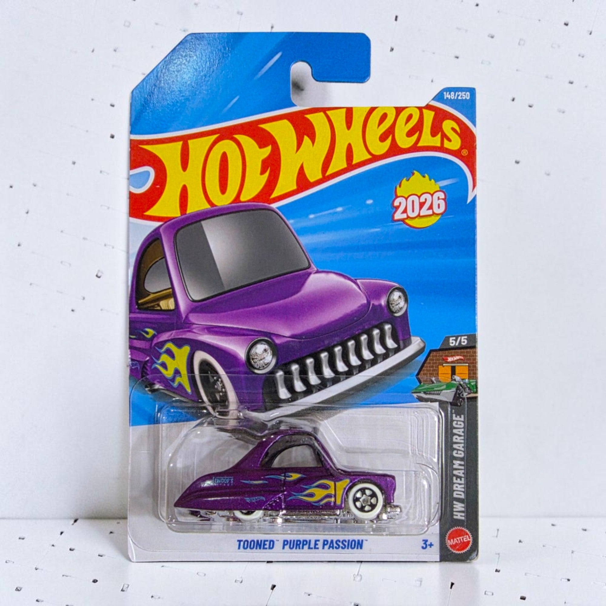 Hot Wheels H Case - Tooned Purple Passion - 148/250 - 2026 Edition