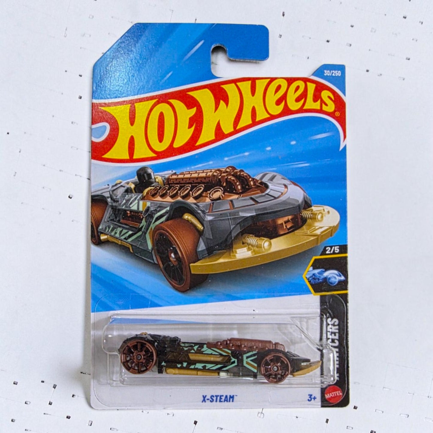 Hot Wheels H Case - X-Steam - 30/250 - 2026 Edition Mattel