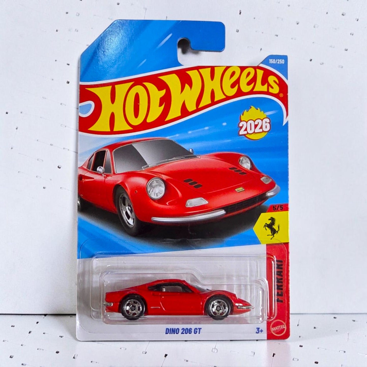 Hot Wheels H Case - Dino 206 GT - 150/250 - 2026 Edition Mattel