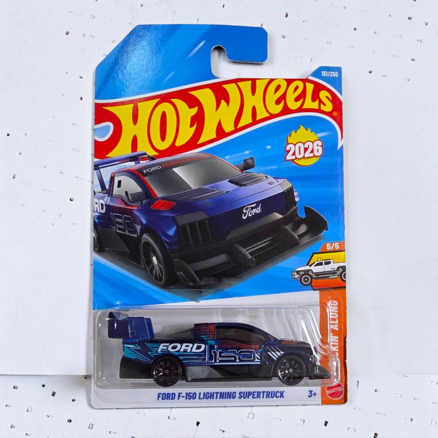Hot Wheels H Case - Ford F-150 Lightning Supertruck - 151/250 - 2026 Edition