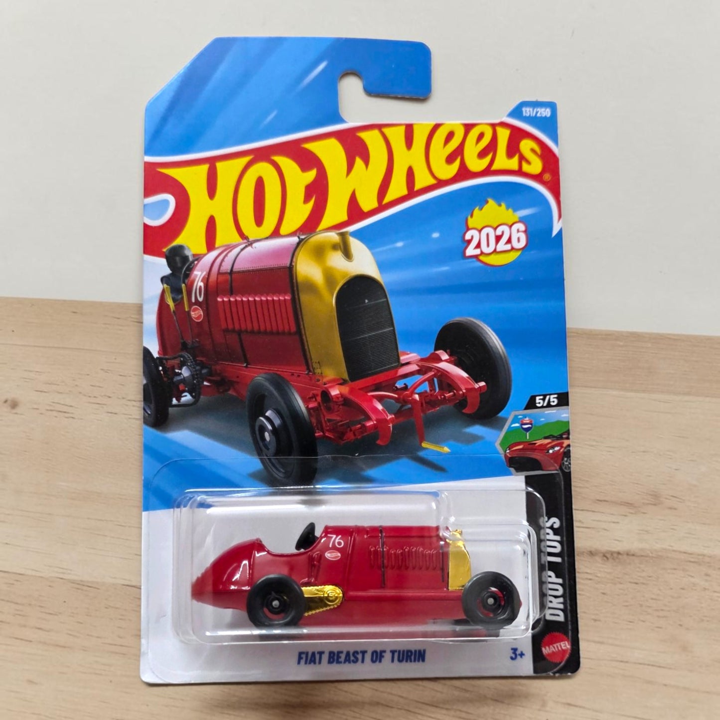 Hot Wheels - Fiat Beast Of Turin - 131/250 Mix H / G Case 2026