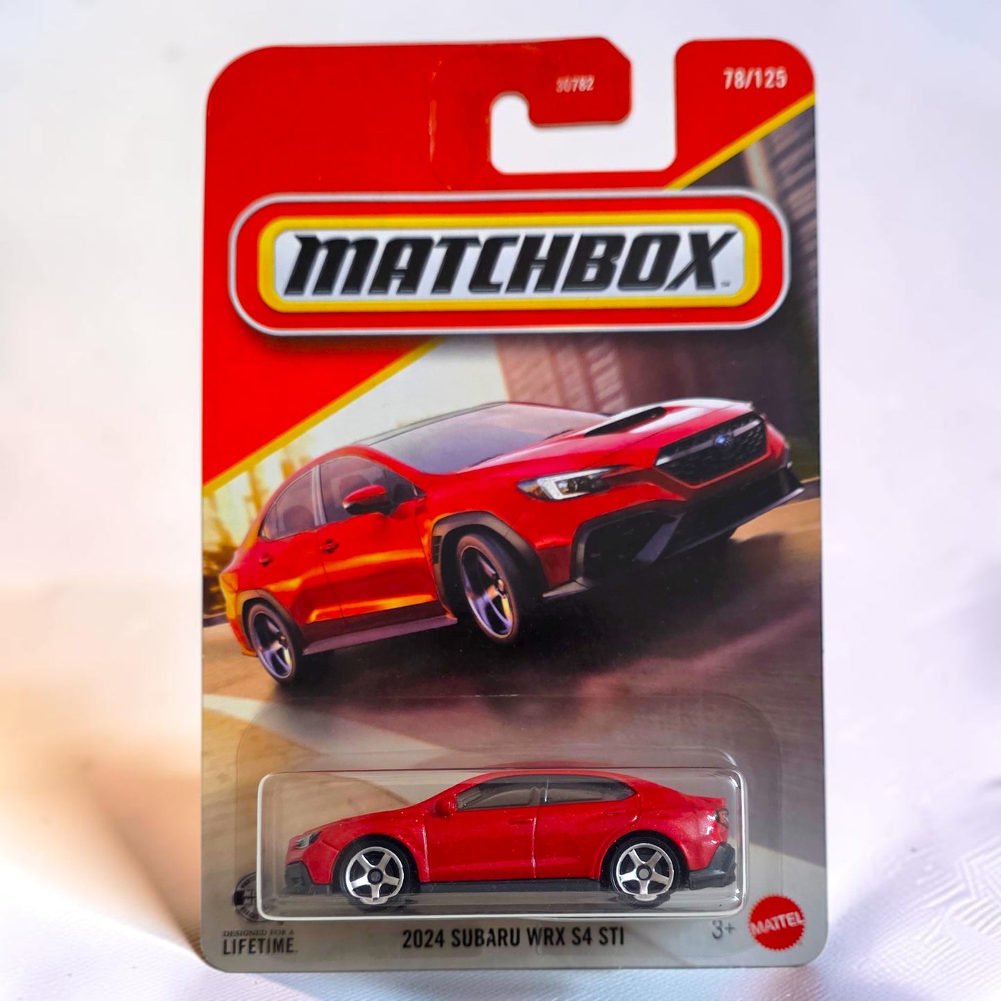 2024 Subaru WRX S4 STi - Mattel Matchbox (78/125) - 30782 Series (2026 Edition)