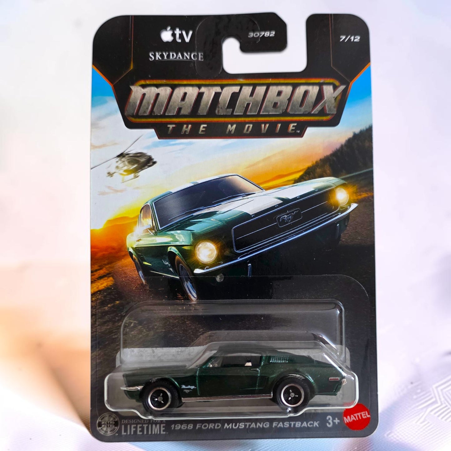 1968 Ford Mustang Fastback - Mattel Matchbox (7/12) - 30782 Series (2026 Edition) - Skydance Apple