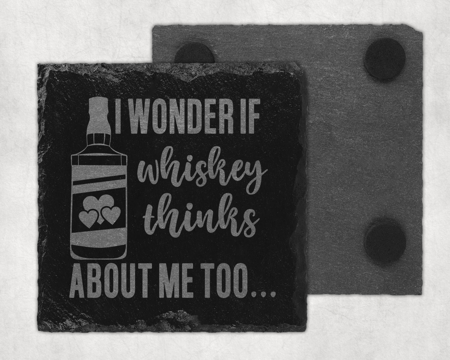Bar Slate Coaster - Whisky (Set of 4) (E21) Shop Sentosa