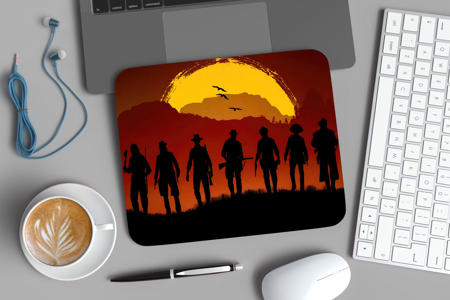 Unique High-Quality Mouse Pad - Red Dead Redemption 2 Shop Sentosa
