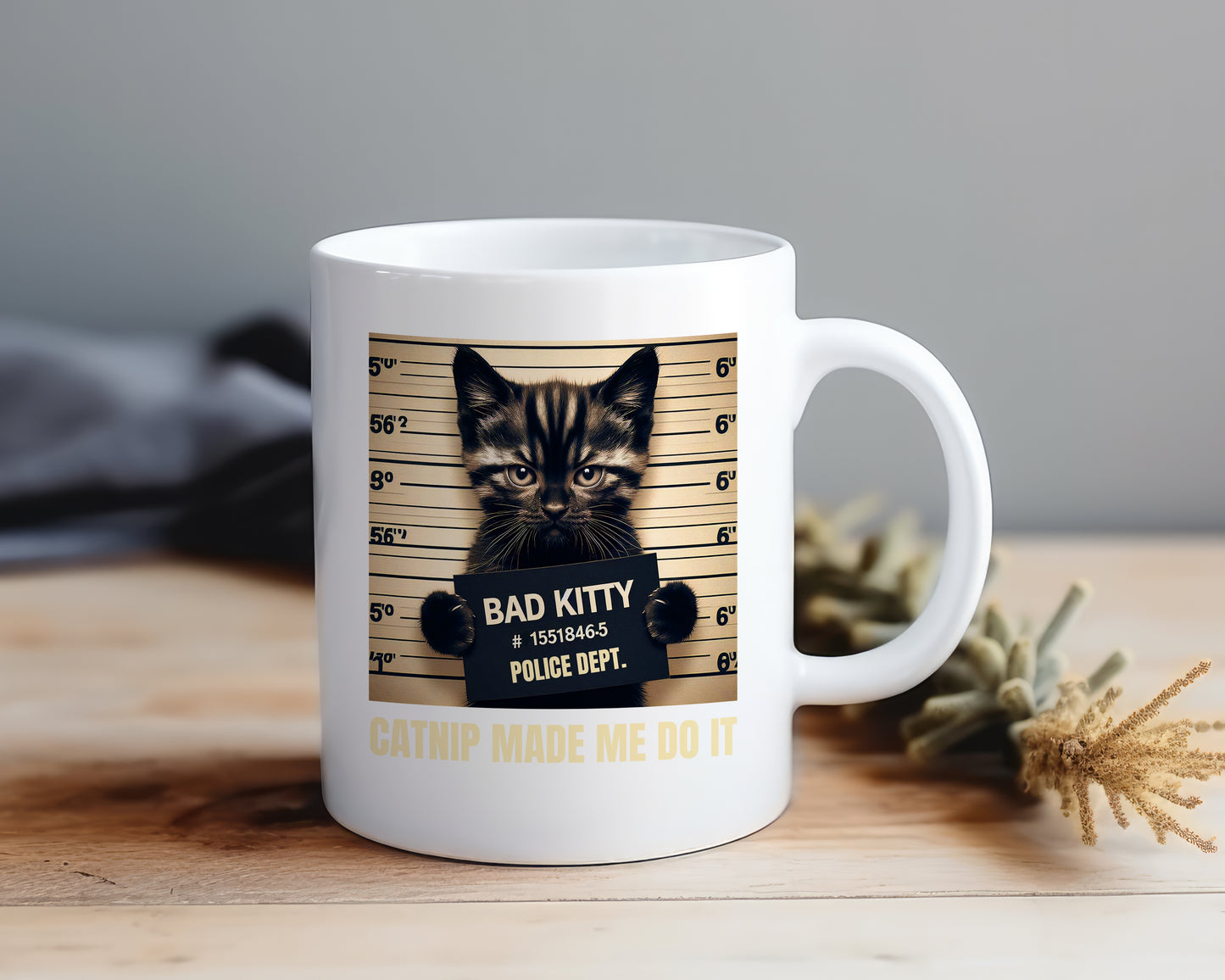 Bad Kitty Catnip - Mug Shop Sentosa