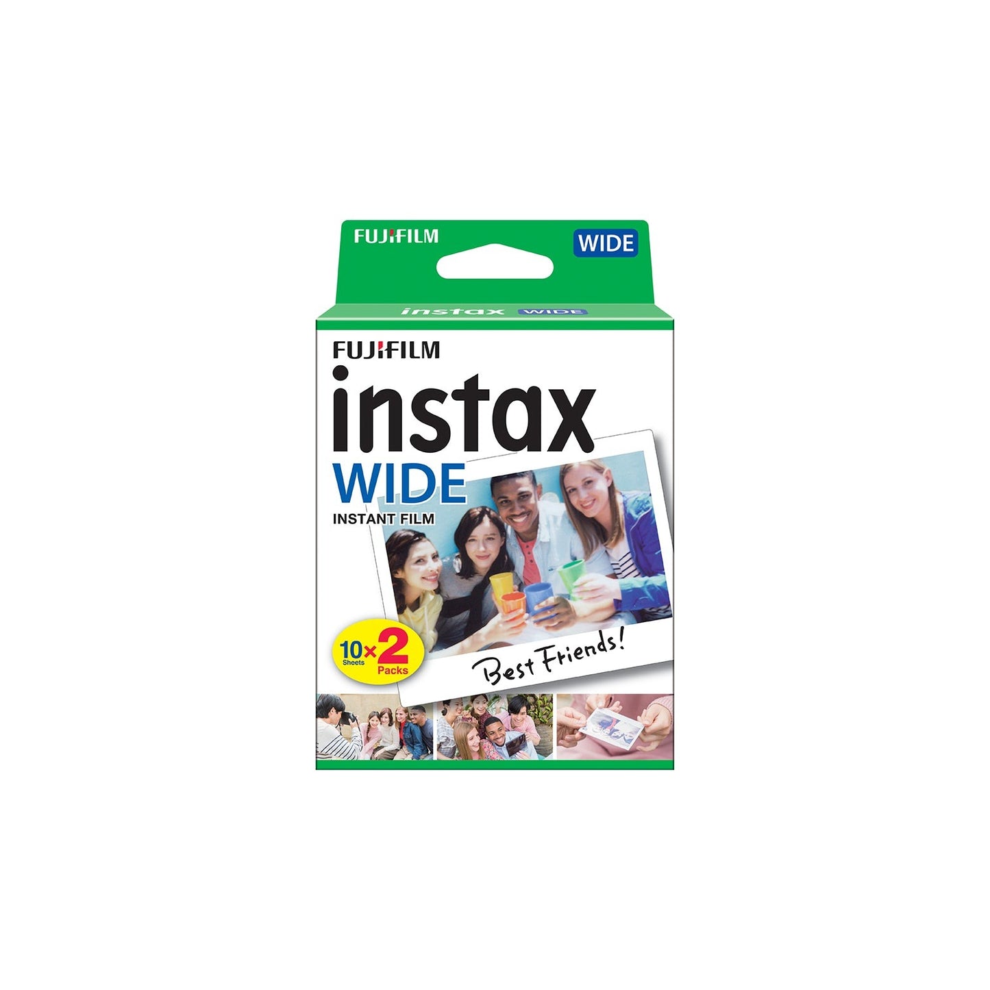 Fujifilm Instax Mini WIDE Films (Refill) - 20 Sheets Pack Fujifilm