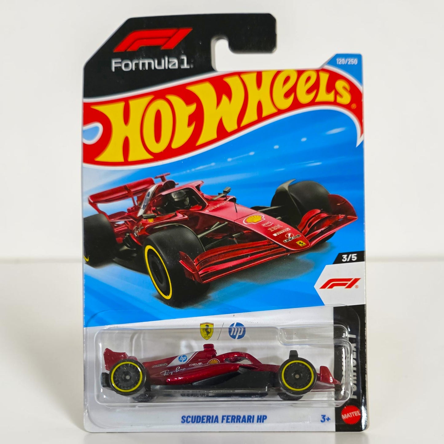 Hot Wheels F Case - Scuderia Ferrari HP - 120/250 - 2026 Edition Mattel