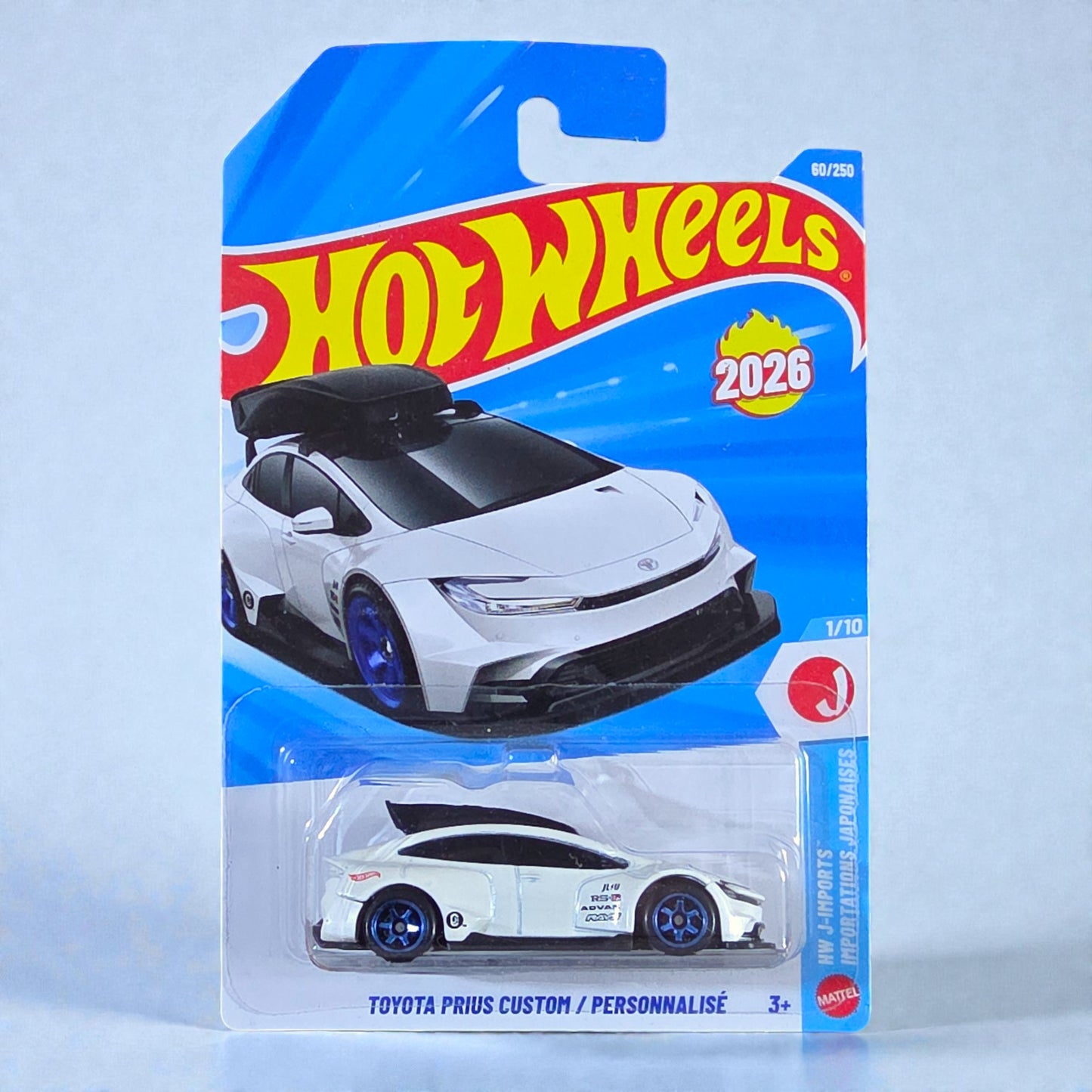 Hot Wheels E Case - Toyota Prius Custom - 60/250 - 2026 Edition Mattel