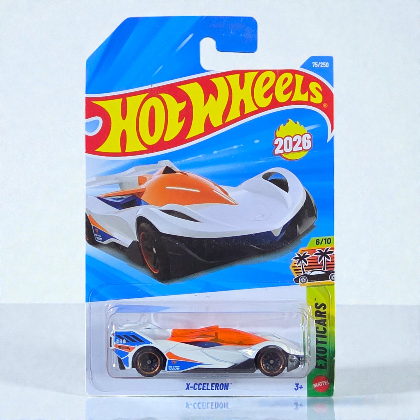 Hot Wheels E Case - X-Cceleron - 75/250 - 2026 Edition Mattel