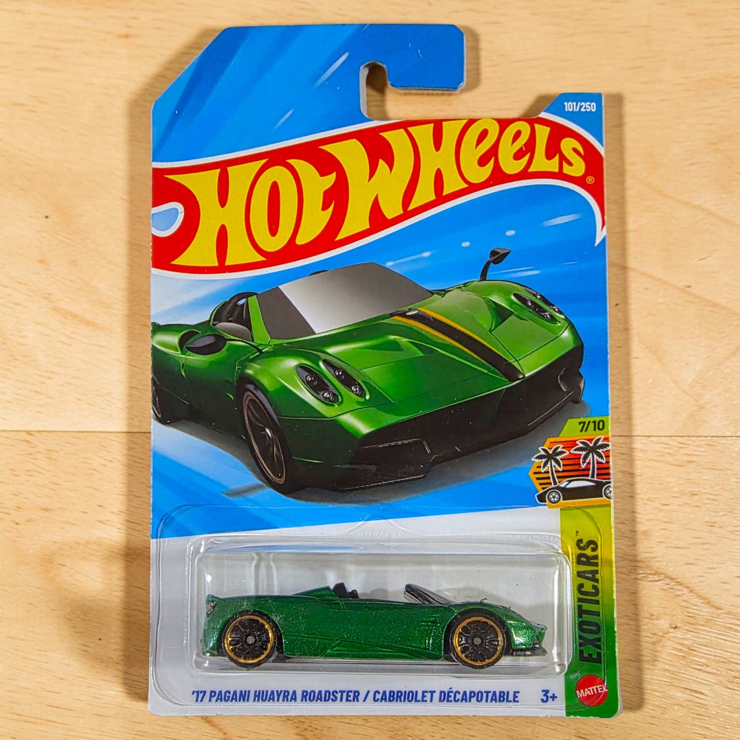 Hot Wheels F Case - '17 Pagani Huayra Roadster Cabriolet - 101/250 - 2026 Edition Mattel