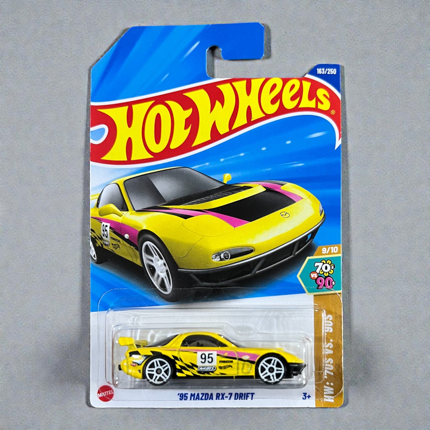 Hot Wheels - '95 Mazda RX-7 Drift - 163/250 - 2025 Edition - IMPORTED Mattel
