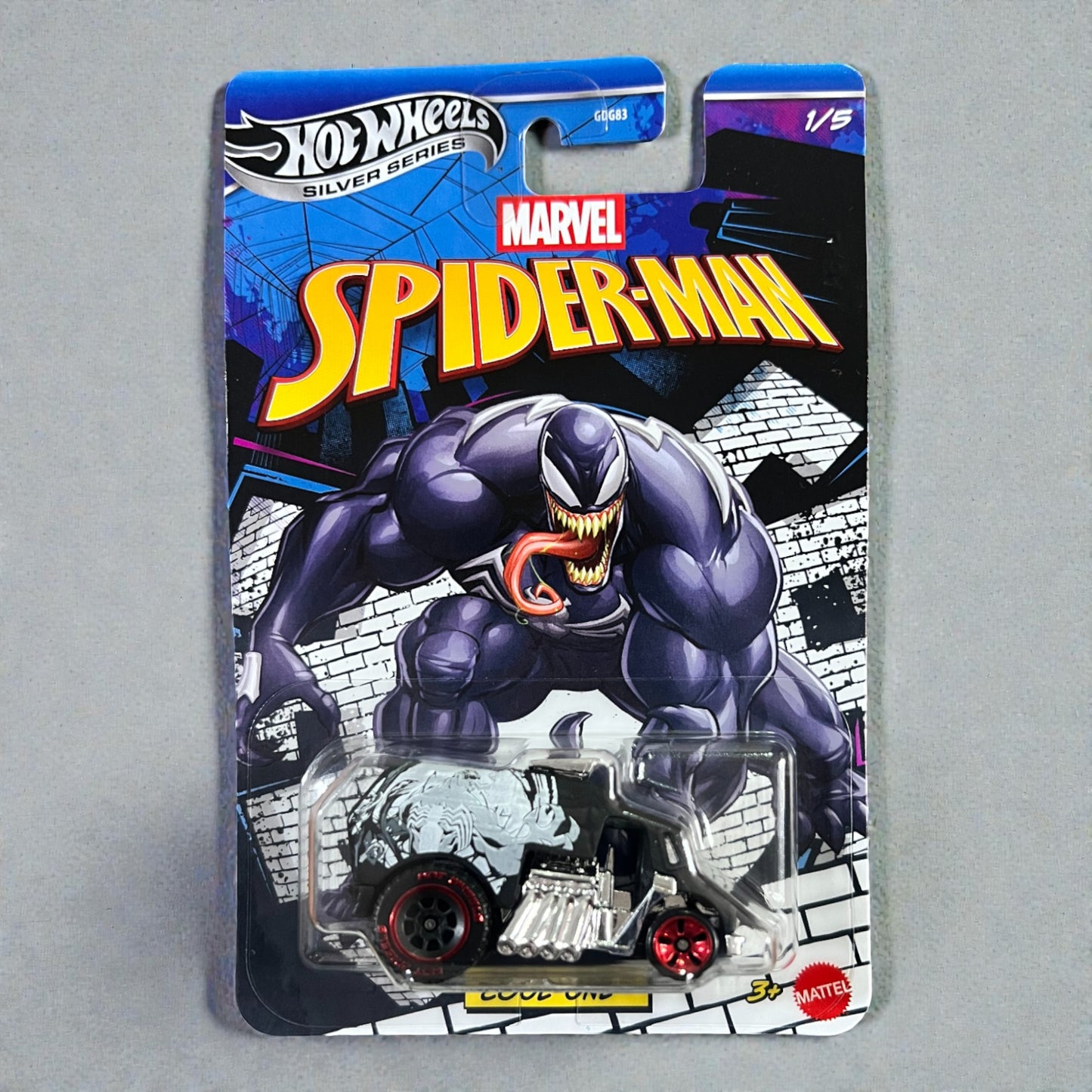 Hot Wheels Silver Series - Cool-One - 1/5 - Marvel SpiderMan - GDG83 Mattel