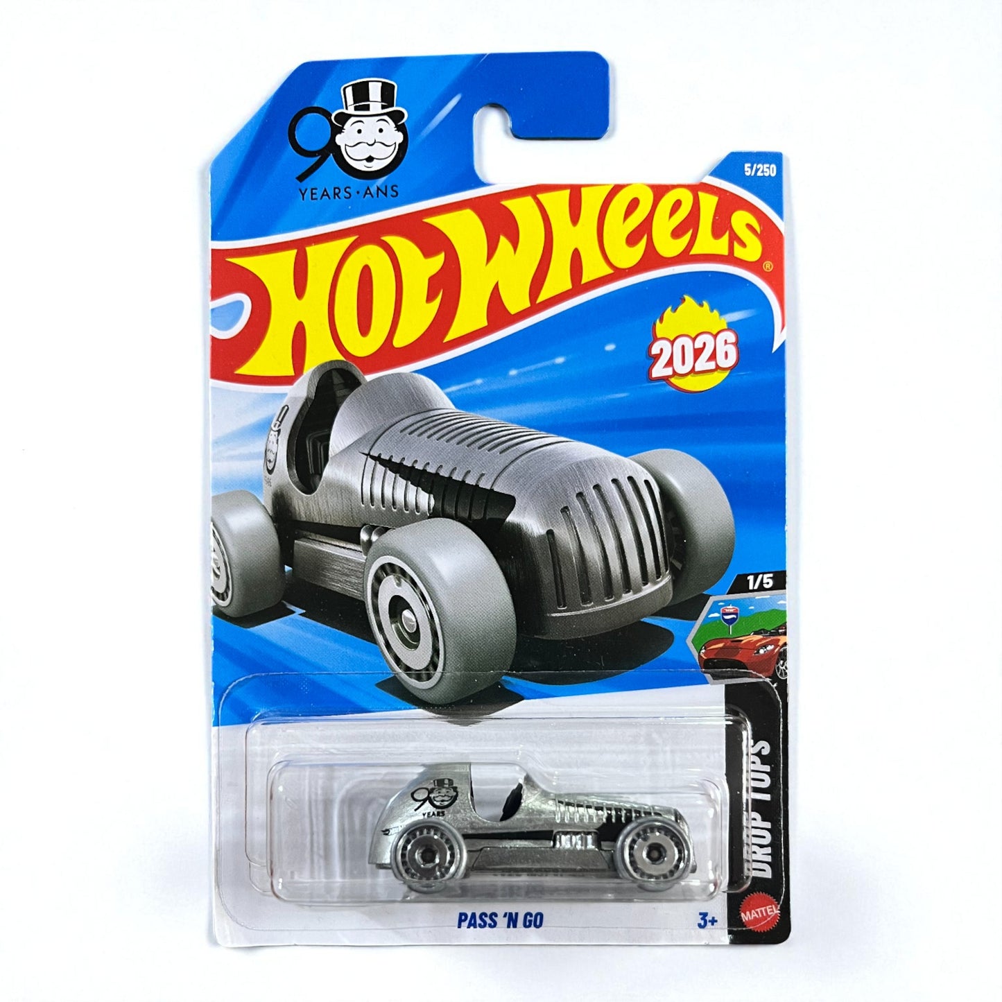Hot Wheels - Pass N Go Monopoly 90th Anniversary Edition - 5/250 - 2025 Edition - A Case Mattel