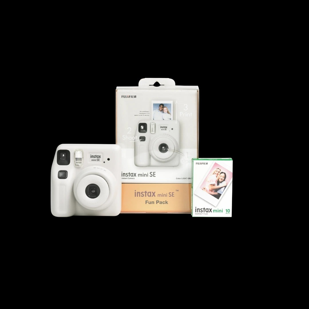 Instax Mini SE Fun Pack Gray Fujifilm