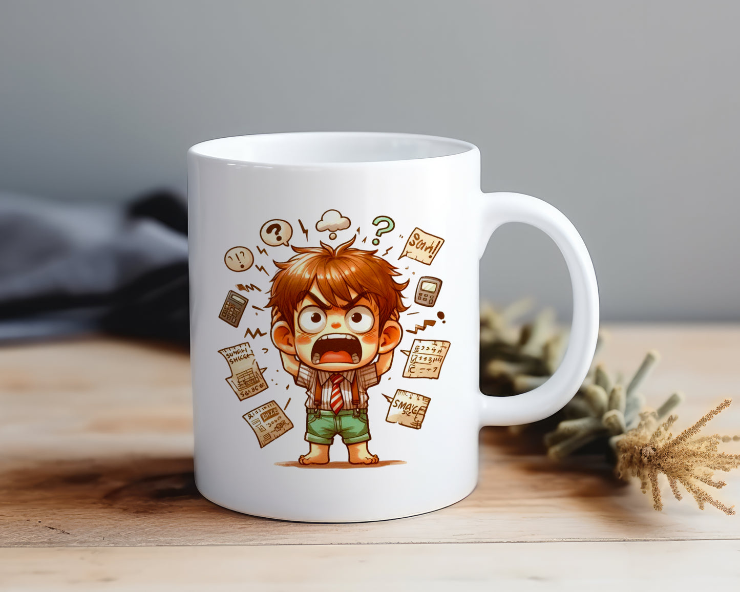 Vintage Stressed Kid - Mug Shop Sentosa