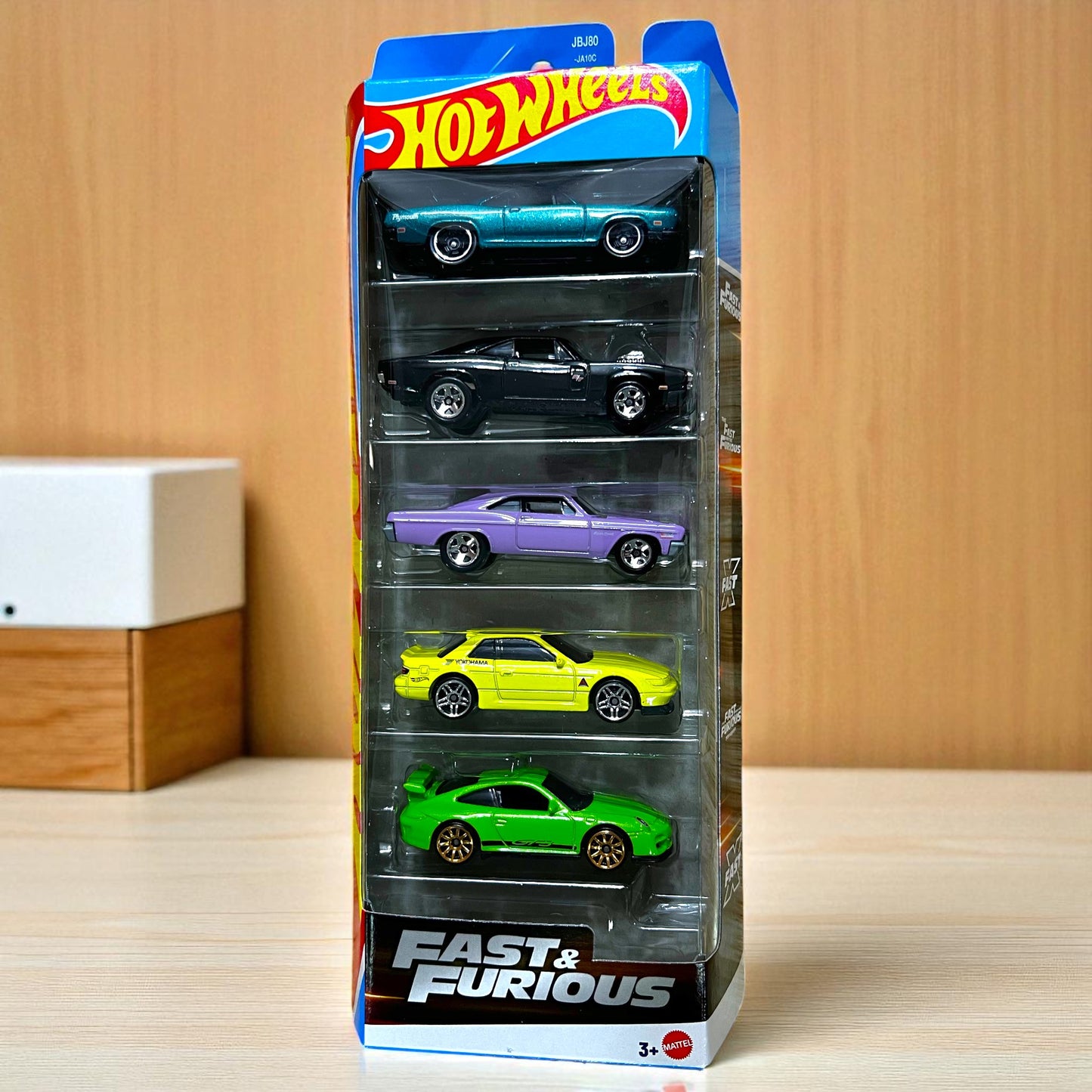Hot Wheels Pack of 5 - JBJ81 Series - Fast & Furious Edition (2025) Mattel