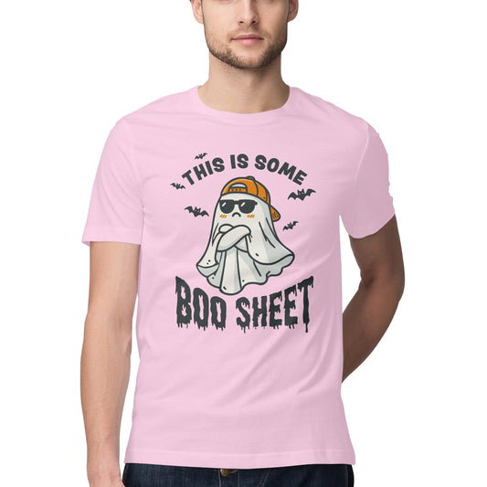 This Is Some Boo Sheet Light Pink Printrove