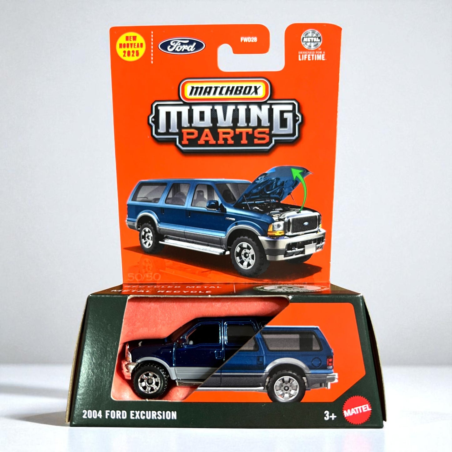 Hot Wheels MatchBox Moving Parts - '04 Ford Excursion (2025 Edition) FWD28 Series Mattel