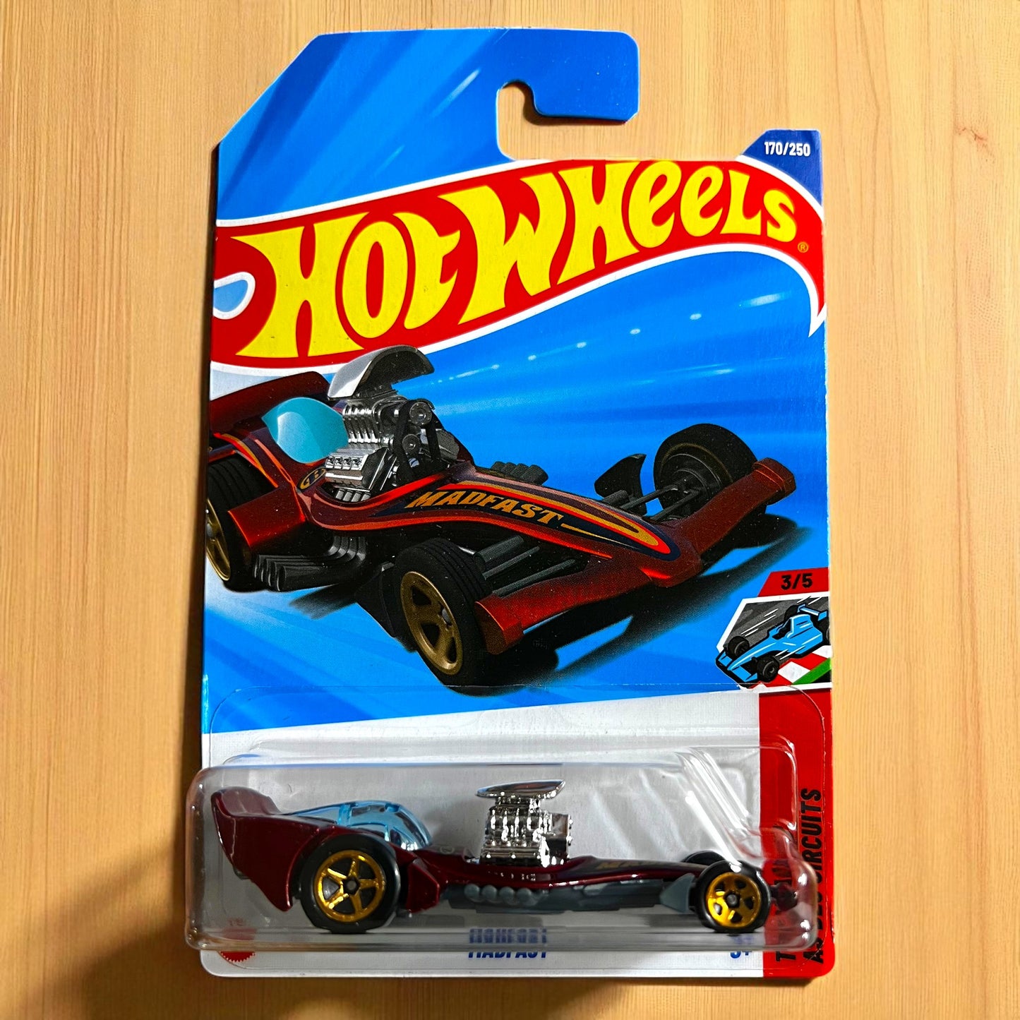 Hot Wheels ’N’ Series - MadFast - 170/250 - 2025 Edition - HYY04 N7C6 Mattel