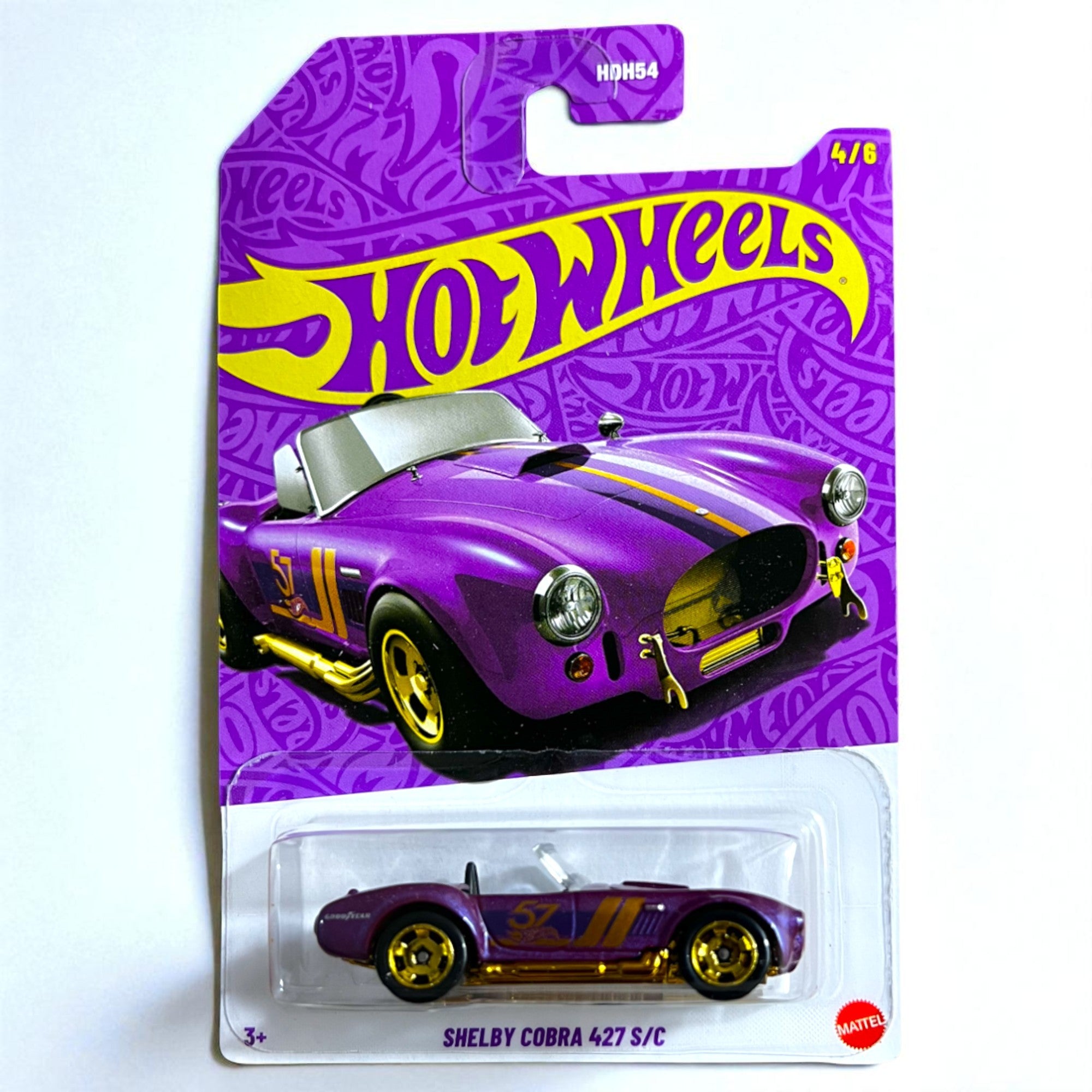 Hot Wheels ZAMAC Shelby Cobra 427 S/C 2020 #15 HW Roadsters 4/5