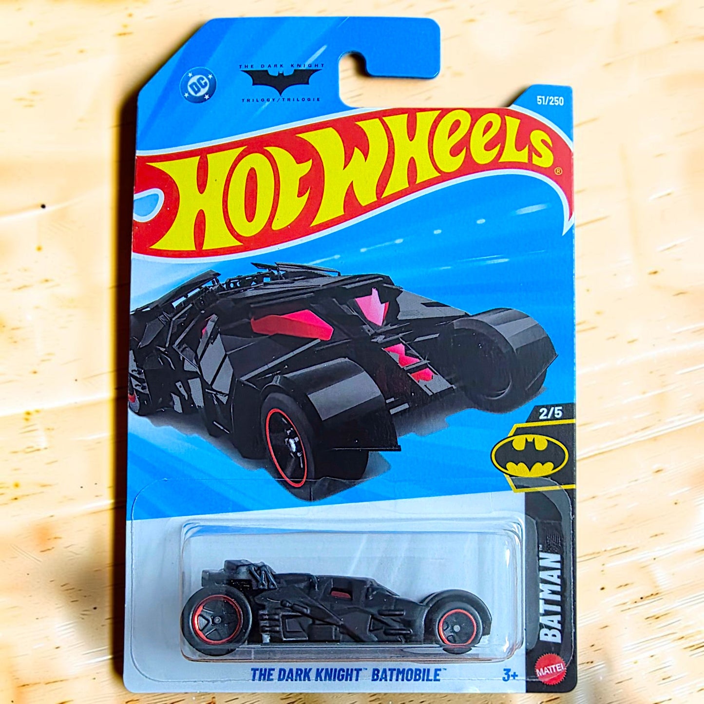 Hot Wheels - The Dark Knight - Batmobile - 51/250 - 2026 Edition - M Case