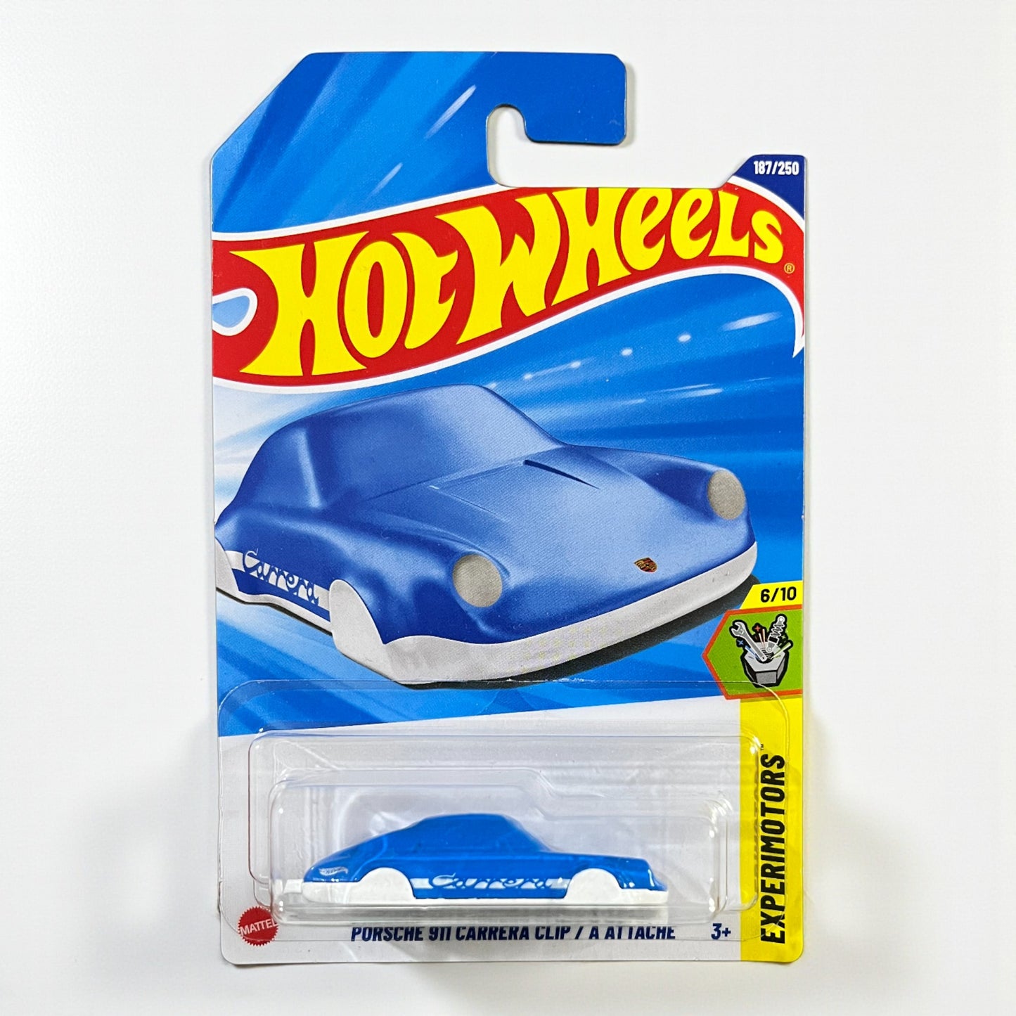 Hot Wheels - Porsche 911 Carrera Clip - 187/250 - 2025 Edition - N7C5 Series Mattel
