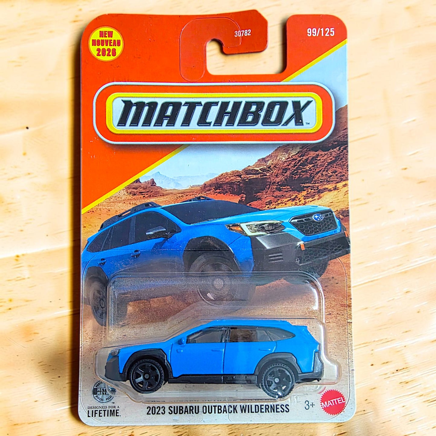 2023 Subaru Outback Wilderness - Mattel Matchbox (99/125) - 30782 Series (2026 Edition)
