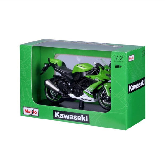 Bburago Maisto Kawasaki Ninja ZX-10R – 1:12 Official Licensed Die-Cast Model Bburago