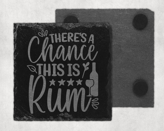 Bar Slate Coaster - Rum (Set of 4) (E112) Shop Sentosa