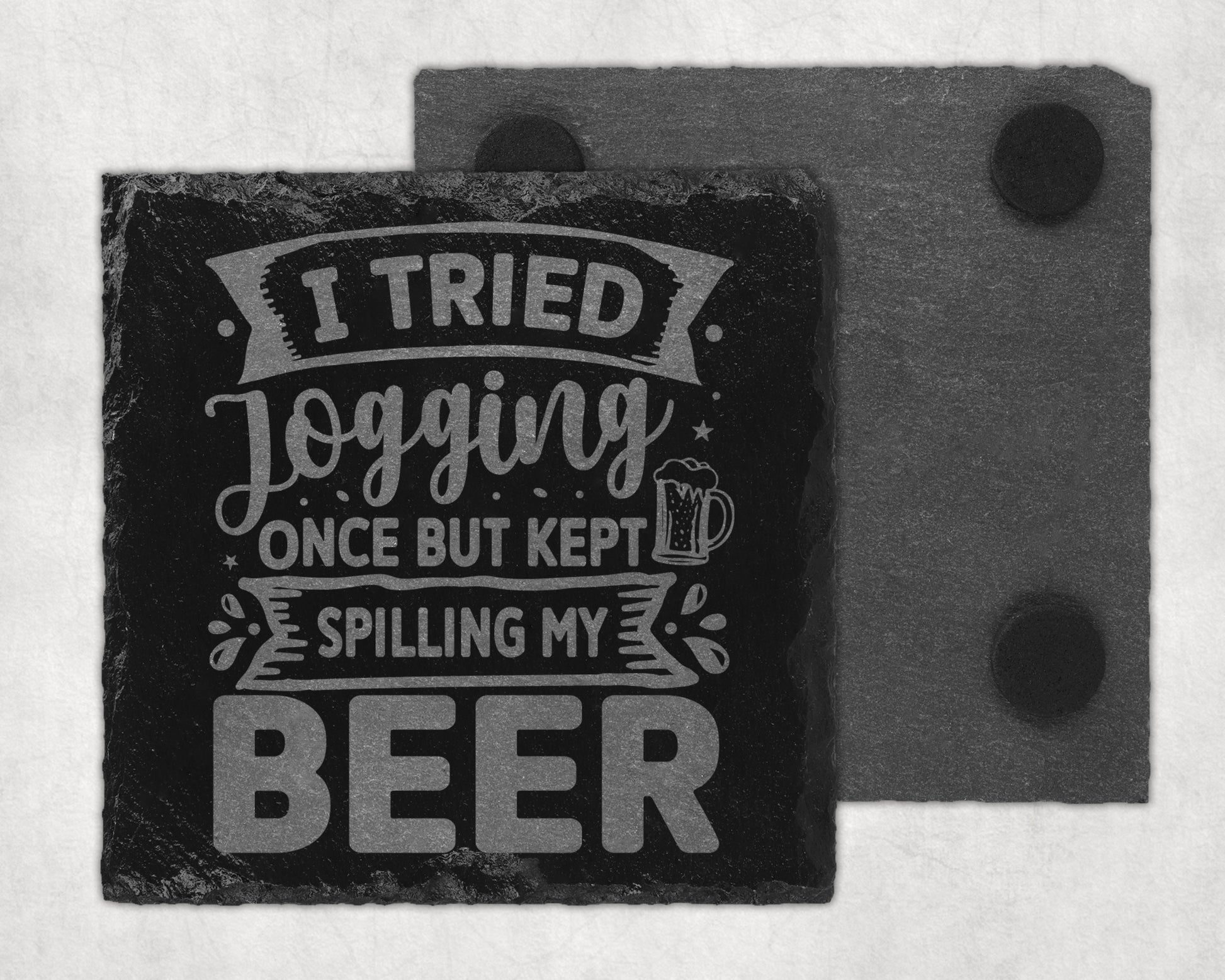 Bar Slate Coaster - Beer (Set of 4) (E113) Shop Sentosa