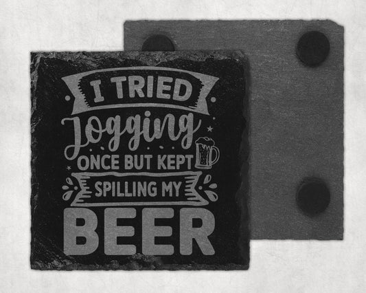Bar Slate Coaster - Beer (Set of 4) (E113) Shop Sentosa