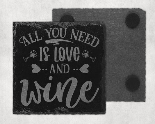 Bar Slate Coaster - Wine(Set of 4) (E119) Shop Sentosa