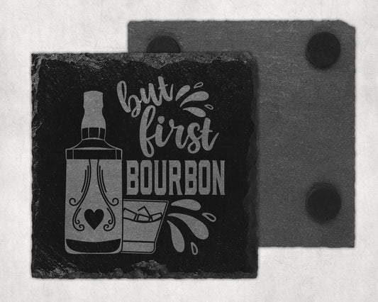 Bar Slate Coaster - Whiskey (Set of 4) (E12) Shop Sentosa