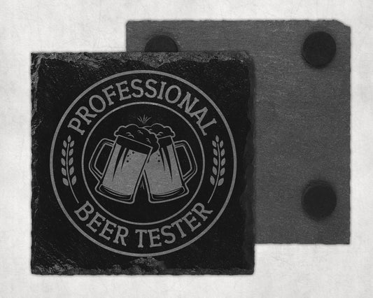 Bar Slate Coaster - Beer Tester (Set of 4) (E138) Shop Sentosa