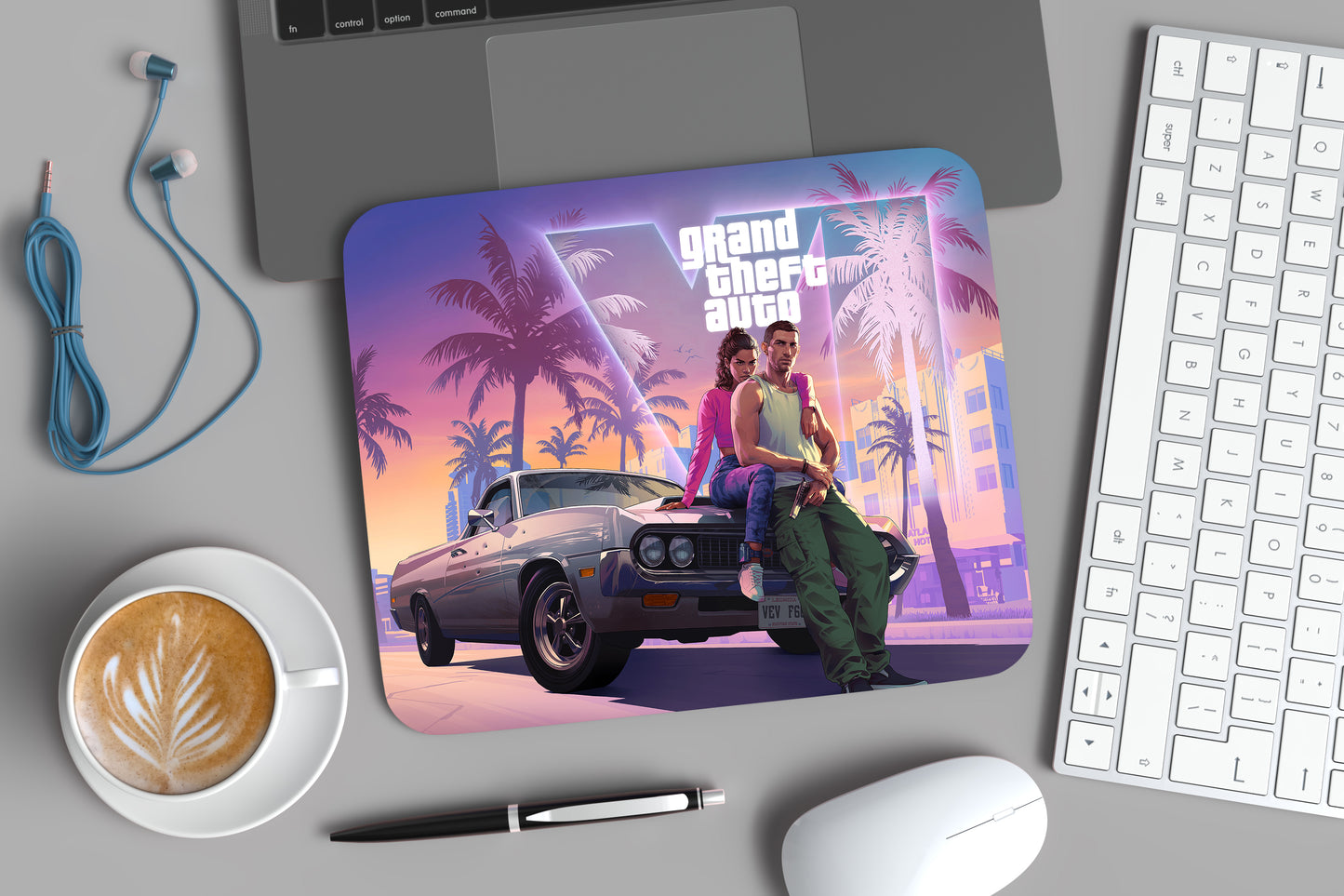 Unique High-Quality Mouse Pad - Grand Theft Auto 6 Shop Sentosa