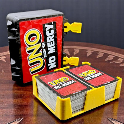 UNO Show'em No Mercy Card Game Storage Box Original No Mercy Card Deck + Storage Box Shop Sentosa