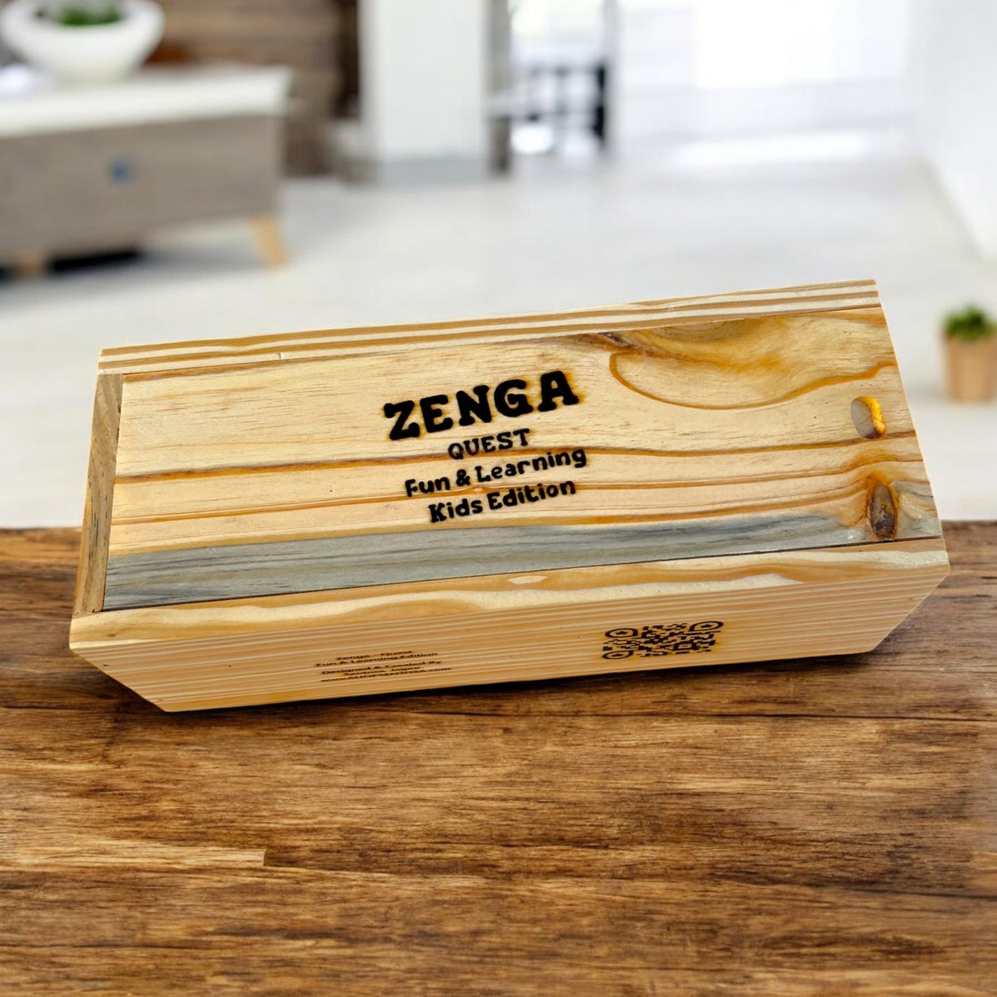 Zenga Quest: Fun & Learning Edition Tower Game For Kids Sentosa