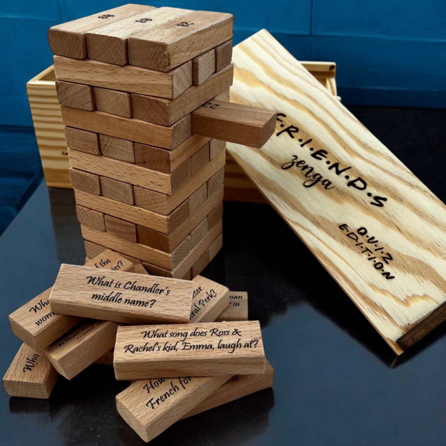 Friends Quiz Jenga Edition – The One With the Trivia Game! Sentosa