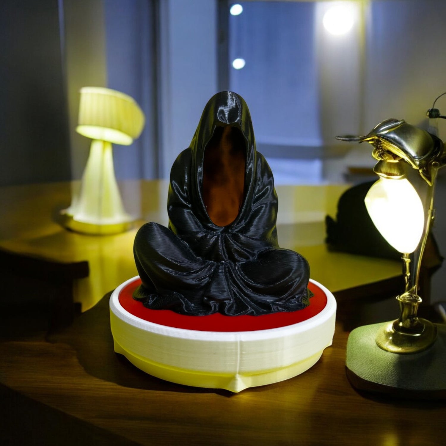 Grim Reaper Hollow - Spooky Illuminated Figurine Table Decor Shop Sentosa