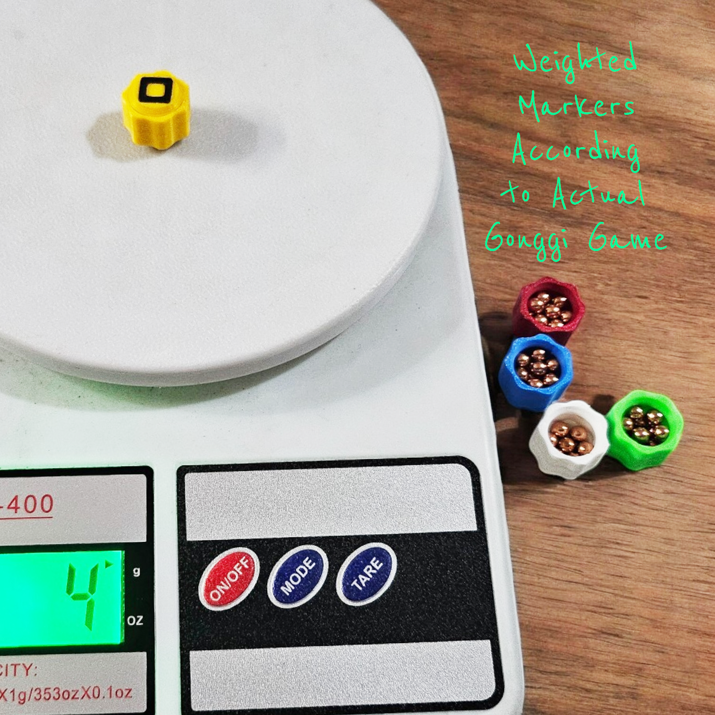 Squid Game - Traditional Gonggi Game Set with Marble Case (Weighted Gonggi) Shop Sentosa