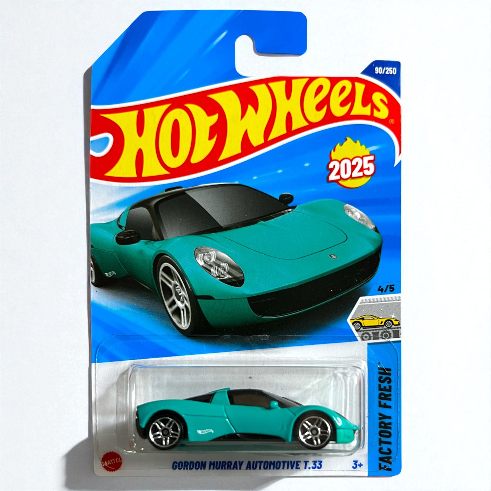 Hot Wheels N Case - Gordon Murray T.33 - 90/250 - 2025 Edition - JBB65 N7C6 Series Mattel