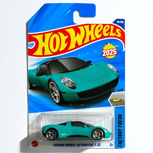 Hot Wheels N Case - Gordon Murray T.33 - 90/250 - 2025 Edition - JBB65 N7C6 Series Mattel
