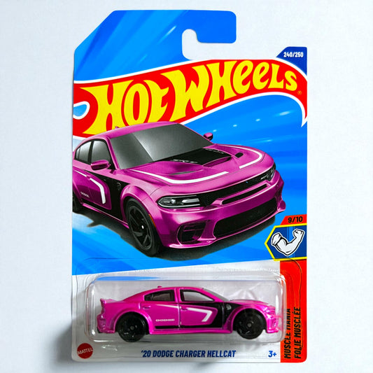 Hot Wheels N Case - '20 Dodge Charger Hellcat - Exclusive - 240/250 - 2025 Edition - JBB65 N7C6 Series Mattel