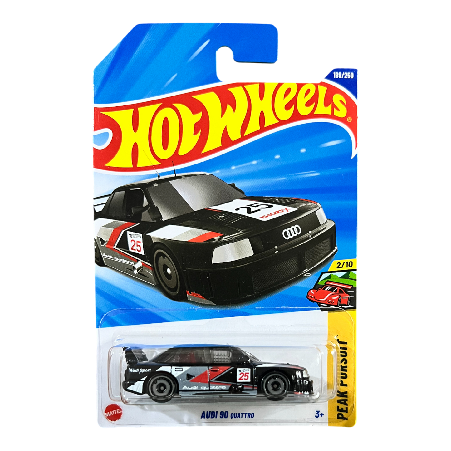 Hot Wheels - Audi 90 Quattro - 199/250 - 2025 Edition - N7C5 Series Mattel