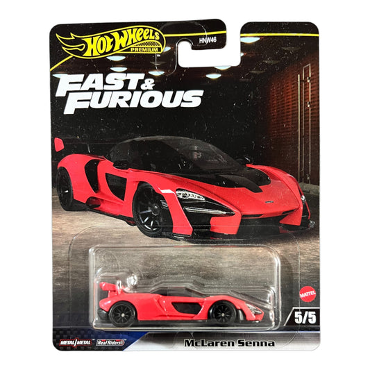 Original Hot Wheels Premium - McLaren Senna - Fast & Furious Edition (2025) HNW46 Mattel