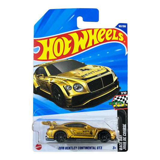 Hot Wheels - 2018 Bentley Continental GT3 - 162/250 - 2025 Edition - N7C5 Series Mattel